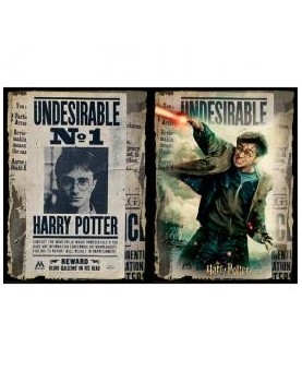 Puzzle para rascar harry potter carteles wanted se busca 500 piezas