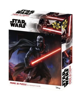 Puzle lenticular prime 3d 500 piezas star wars darth vader