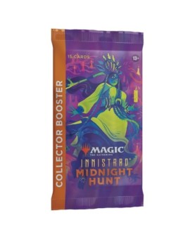 Juego de cartas collector booster wizards of the coast magic the gathering midnight hunt 12 sobres ingles