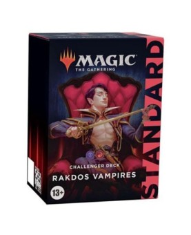 Juego de cartas caja de sobres wizard of the coast magic the gathering expositor de challenger deck 2022 8 expositores inglés