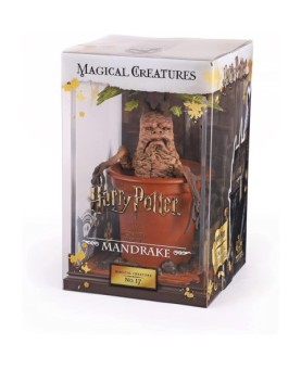 Figura the noble collection harry potter criaturas magicas nº 17 mandragora