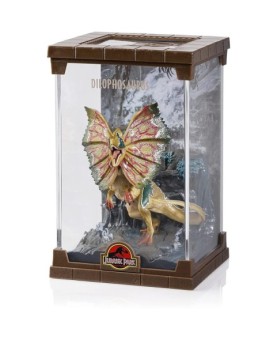 Figura the noble collection jurassic park dilophosaurus bendyfig diorama