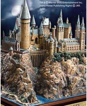 Replica the noble collection harry potter escuela de hogwarts 30 cm premium