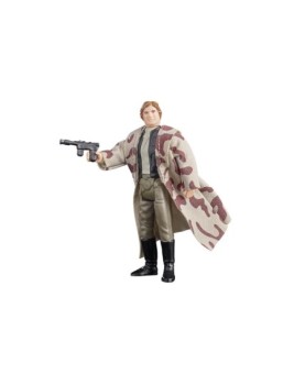 Figura hasbro star wars retro collection el retorno del jedi -  han solo (endor)