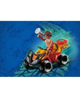 Playmobil city action quad de rescate