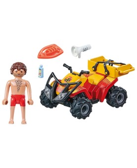 Playmobil city action quad de rescate