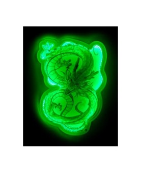 Mural lámpara neon teknofun madcow entertainment dragon ball shenron light - up 40 cm