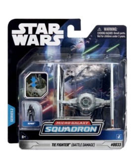 Figura jazzwares nave 8cm tie fighter y figura