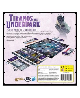 Juego de mesa tiranos del underdark pegi 14