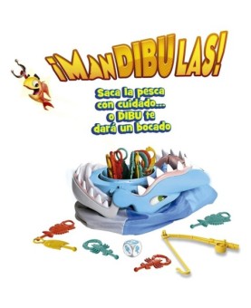 Juego de mesa mandibulas pegi 4