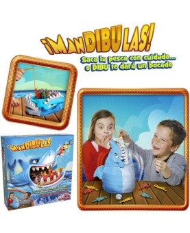 Juego de mesa mandibulas pegi 4