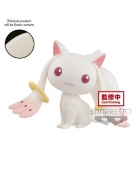 Figura banpresto kyubey puella magi madoka magica 10th anniversary  fluffy puffy