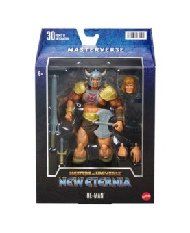 Figura mattel masters of the universe new eternia he - man vikingo