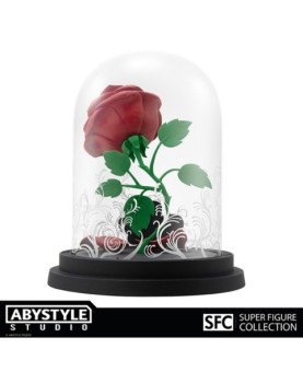 Figura abystyle studio disney la bella y la bestia - ''la rosa encantada''