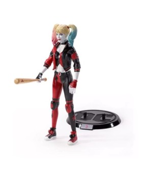 Figura the noble collection bendyfigs dc comics harley rebirth