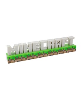 Lámpara paladone minecraft logo