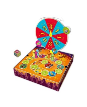 Juego de mesa spin circus edad recomendada 4 años