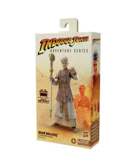 Figura hasbro indian jones adventure series -  rené belloq (ceremonial)