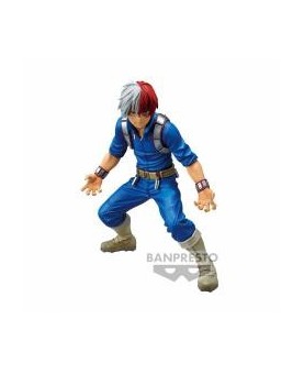 Figura banpresto chronicle super master star piece my hero academia the shoto todoroki