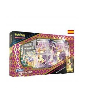 Juego de cartas pokemon tcg morpeko v - union 12.5 playmat box cenit supremo español