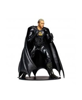 Megafigura mcfarlane toys dc multiverse the flash -  batman michael keaton sin mascara