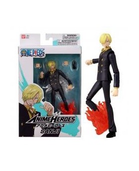 Figura bandai one piece anime heroes sanji