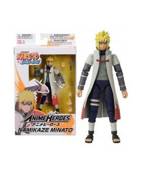 Figura bandai anime heroes naruto namikaze heroes