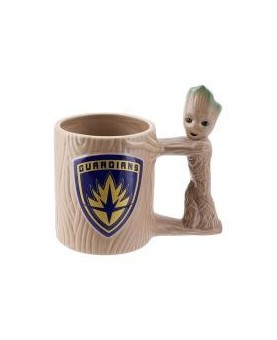 Taza 3d paladone marvel guardianes de la galaxia groot