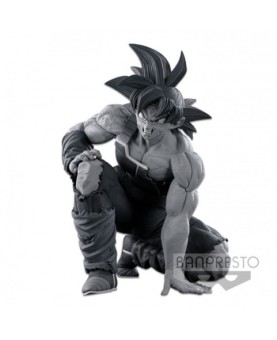 Figura banpresto dragon ball super bardock tones blanco & negro