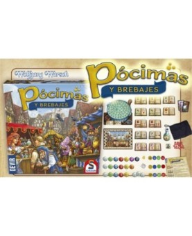 Juego de mesa devir pócimas y brebajes pegi 10