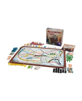 Juego de mesa aventureros al tren pegi 8