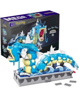 Figura mattel mega construx motion pokemon gyarados 2186 pcs