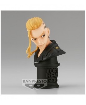 Figura banpresto tokyo revengers faceculptures ken ryuguji pulgadasdrakenpulgadas ver.a 11cm