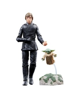 Figura hasbro star wars the black series luke skywalker & grogu