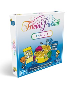 Juego de mesa trivial edición familia -  español