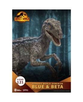 Figura beast kingdom dstage jurassic world dominion blue sea