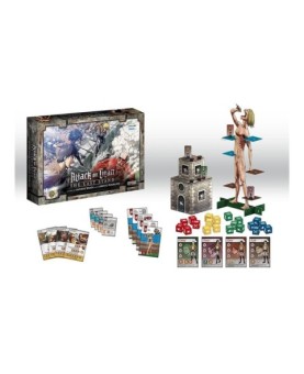 Juego de mesa attack on titan the last stand edad recomendada 14 años (ingles)