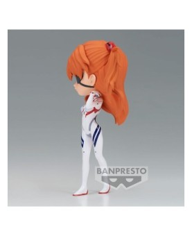 Figura banpresto q posket evangelion : 3.0+1.0 plugsuit style asuka shikinami langley ver.b 14cm