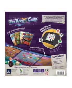 Juego de mesa devir tiny turbo cars