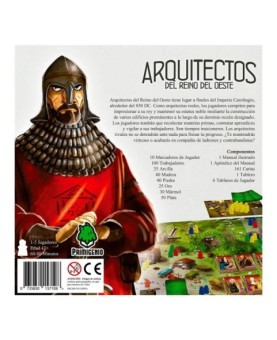 Juego de mesa arquitectos del reino del oeste edad recomendada 12 años