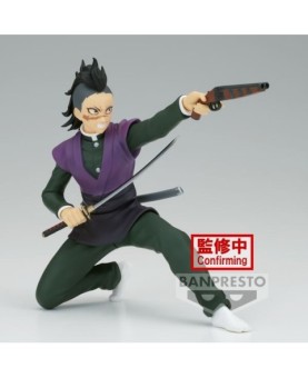 Figura banpresto demon slayer kimetsu no yaiba vibration stars genya shinazugawa 12cm