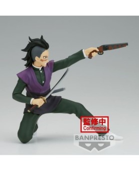 Figura banpresto demon slayer kimetsu no yaiba vibration stars genya shinazugawa 12cm