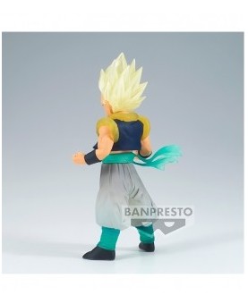 Figura banpresto dragon ball z clearise super saiyan gotenks 14cm