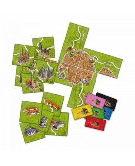 Juego de mesa devir carcassonne expansiones reunidas