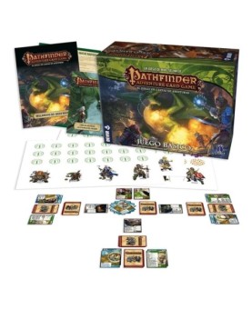 Jueo de cartas devir aventuras de panthfinder juego básico