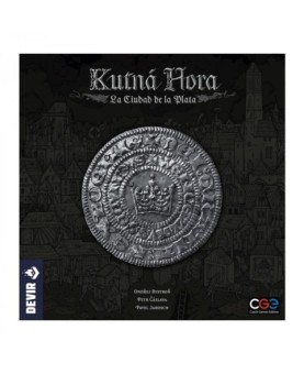 Juego de mesa devir kutná hora: la ciudad de plata + carta promocional