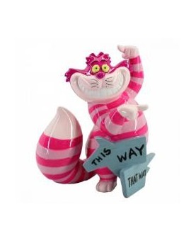 Figura enesco alicia en el pais de las maravillas cheshire this way