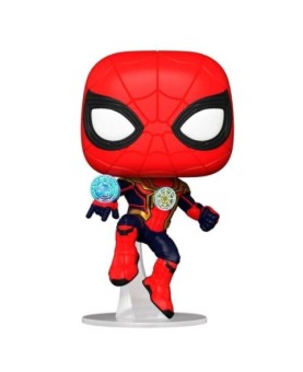 Funko pop marvel spiderman no way home spider - man traje integrado 56829