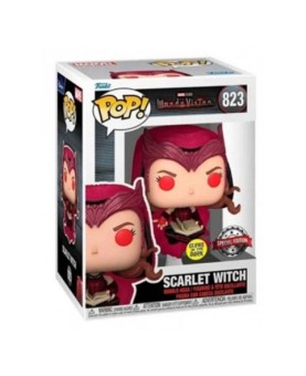 Funko pop marvel wandavision glows scarlet witch 62345