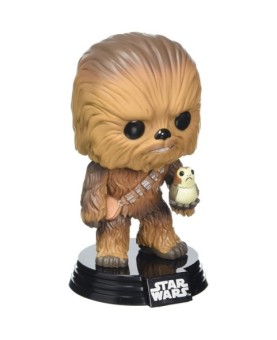 Funko pop star wars e8 the last jedi chewbacca con porg 14748 - px - 1vw